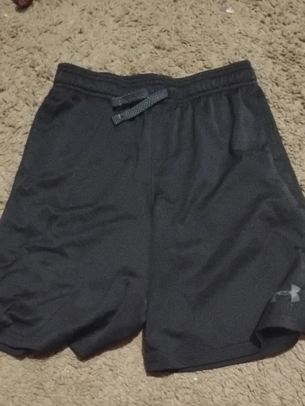 Kids Black Under Armour Shorts I'm Size Medium